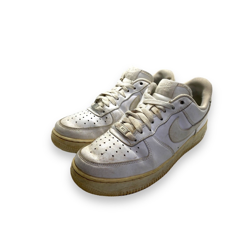 Nike Air Force‎ AF1 White 315115-112 Low Sneakers Women Size 9.5